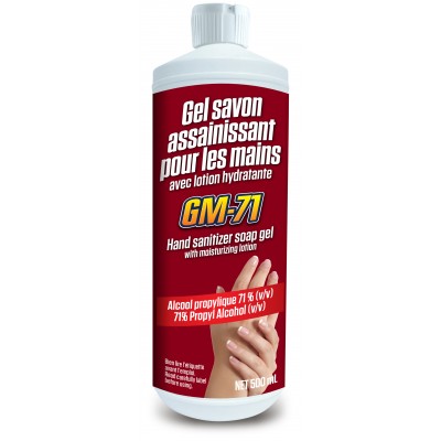 GM-71 - Gel savon assainissant pour les mains - 946ml